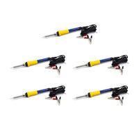 Kueohse 5X DC 12 V Portable Fer à Souder Batterie de Voiture Basse Tension 60 W Soudage Retravailler de Réparation avec Pince Crocodile