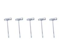 Kueohse 5X ÉCrou de Barre T Clé pour Scie à Chaîne 1/2 Pouce (13 Mm) X 3/4 Pouce (19 Mm) pour