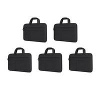 Kueohse 5X Housse pour Tablette Haute Capacité de 14 Pouces Housse Étanche pour Ordinateur Portable Portable pour Transporter Un Ordinateur Portable de 14 Pouces Noir