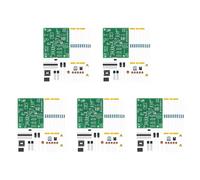 Kueohse 5X Kits de Bricolage de Module Générateur de Forme D'Onde Multicanal NE555 à Onde Carrée Triangulaire Sinusoïdale