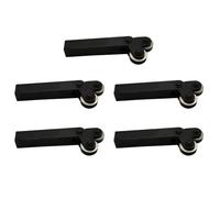 Kueohse 5X Porte-Outil de Coupe de Tour en Acier Couteau de Moletage + Roue de Moletage 1.0Mm HSS Trou Intérieur Roue de Gaufrage