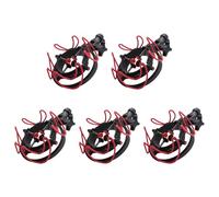 Kueohse 5X Support de Microphone Universel Réglable avec Support Anti-Choc pour Toutes Les Tailles de Microphones de 18 mm à 57 Mm