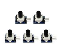 Kueohse 5X Testeur de Servomoteur ESC Contrôle PWM Mini Ventilateur Sans Balais à Monter Soi-Même Contrôleur de Vitesse de Moteur D'Avion