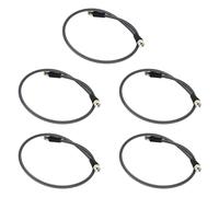 Kueohse 5X Tuyau Régulateur de Plongée Professionnel Tissé Flexible et Sûr pour Plongée sous-Marine, Tuyau 80 cm