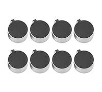 Kueohse 6 PièCes Boutons de CuisinièRe Remplacement 8 Mm D Arbre Commande Interrupteur Boutons pour CuisinièRe Four Gaz Plaque de Cuisson Commutateurs Adaptateurs
