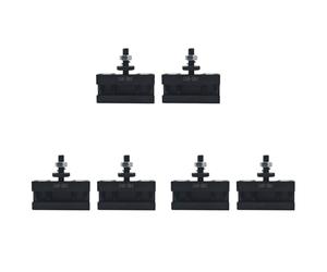 Kueohse 6 Pièces Séries 250-201 Porte-Outil une Changement Porte-Outil de Rotation et de Face pour Embouts D'Outil de Coupe de Coupe de Tour
