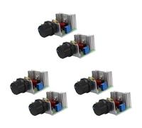 Kueohse 6 Pièces Séries Contrôleur de Vitesse pour Moteur à Courant Alternatif 220 V 2000 W Thyristor Moteur Contrôle de Vitesse Contrôleur de Puissance Réglable