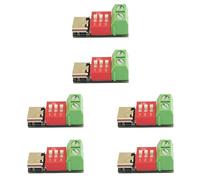 Kueohse 6 Pièces Type-C PD QC Déclencheur 5 V-20 V DC Module d'alimentation à Tension Réglable Cadran de Réglage de la Tension Module Leurre de Charge