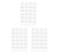 Kueohse 60 Cadeaux Transparents avec Poignée pour Bonbons de Mariage, Emballage Cadeau, Sac Fourre-Tout Réutilisable pour Fête de Noël, 13 X 15 X 7 cm