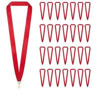 Kueohse 60 Pièces Rubans de Médaille Rubans de Cou de Récompense Lanières de Médaille Lanières de Médaille avec Clips pour les Compétitions Sportives