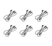 Kueohse 6X Câble de Harnais de Chaîne de Marguerite D'Électrode de 3 Manières de Cuivre pour des Effets de Guitare Adaptateur D'Alimentation Séparateur