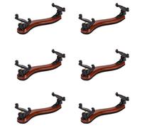 Kueohse 6X Support D'Épaule de Violon Professionnel 3/4 4/4 Support D'Épaule de Violon en Bois D'Érable Réglable Accessoires de Pièces de Violon