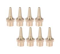 Kueohse 8 PCS 1/2" Laiton DN15 Buse de Buse de Pulvérisation de Bubbler Buse D'Arrosage D'Eau pour Jardin Étang et Fontaines Buse de Pulvérisation Directe
