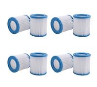 Kueohse 8 Pièces Séries les Cartouches de Filtre de Piscine Filtre de Piscine de Remplacement pour Nettoyeur de Pompe de Filtre de Piscine