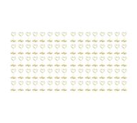 Kueohse 80 Pièces Porte-Numéros de Table Porte-Cartes Porte-Cartes Clips de Menu de Nom, Porte-Affiches de Table pour Fête Or
