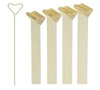 Kueohse 80 Pièces Supports de Cartes Floraux - Bâtons de Porte-Cartes de Fleurs pour Bouquets, Centres de Table de Mariage, Bâtons de Porte-Photos