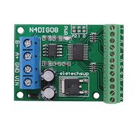 Kueohse 8Ch Entrée/Sortie Digital Switch Ttl Lvttl Cmos Rs485 Io Control Module Modbus Rtu Board pour Plc Relay (avec terminal)