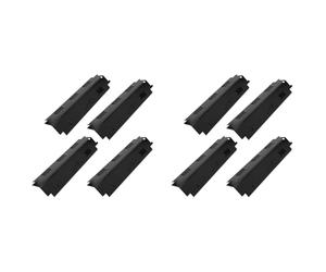 Kueohse 8PCS BBQ Grill Chaleur Tentes Plaque Chauffante Griller Chauffage Tentes Réglable Charbroil Barbecue Grill Pièces de Rechange