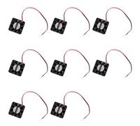 Kueohse 8X DC 12V 0.1A 2 Broche PC Boitier Refroidisseur CPU Ventilateur de Refroidissement 40mm X 40mm X 10mm