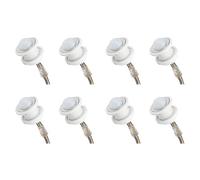 Kueohse 8X Mini Capteur de Mouvement Interrupteur de Lumière 110-220V Capteur PIR Détection Intelligente Temporisation Réglable Détecteur D'Induction Infrarouge