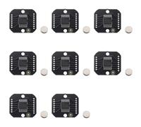Kueohse 8X Module D'Encodeur Magnétique MT6835 Moteur sans Balais PWM/SPI L'Encodeur 21 Bits Peut Remplacer AS5048