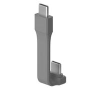 Kueohse 90 Degrés Coude Câble de Données Type-C vers Type-C Connexion Complète à Fonctions Boîte Disque Dur Magnétique M2 pour Téléphone Disque Dur 240W