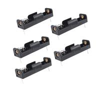 Kueohse AA / 1,5 V / PP3 Support de piles / fiche avec interrupteur fermé ou ouvert, support de batterie AA x 1 support de carte de circuit imprimé Nombre : 5