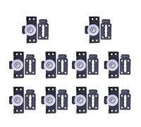 Kueohse Accessoires de Quincaillerie 20 Pcs Poulies pour Armoire à Petites Roues Suspendues de Porte Coulissante Porte en Bois Roues Silencieuses pour Portes Coulissantes