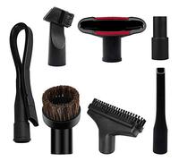 Kueohse Accessoires de Rechange Universels pour Aspirateur 32 Mm (1 1/4 Pouce) et 35 Mm (1 3/8 Pouce) Kit de Brosse PoussiéReuse 7 PièCes