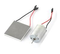 Kueohse Accessoires de Ventilateur de Cheminée pour Brûleur de Poêle - Ensemble de Moteur Électrique de Ventilateur - Unité de Moteur pour Cheminées - Système de Générateur de Puissance Électrique