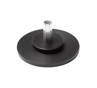 Kueohse Adaptateur à Ventouse Noir M10 3XLR pour Actionneur Linéaire Télescopique, Pièces Jointes D'Actionneur Linéaire Alternatif