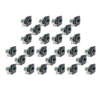 Kueohse Adaptateur de Borne à Vis pour sur Panneau RJ45 25 Pièces, Type D RJ45 8P8C vers Borne 8 Broches