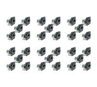Kueohse Adaptateur de Borne à Vis pour sur Panneau RJ45 30 Pièces, Type D RJ45 8P8C vers Borne 8 Broches