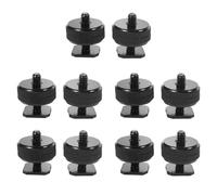 Kueohse Adaptateur de Fixation de Griffe de 1/4 Pouce-20 Vis de Trépied à Griffe Flash pour Équipements de Caméra DSLR (Paquet de 10)