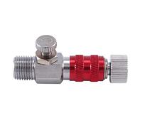 Kueohse Adaptateur de raccord de commande d'air à dégagement rapide pour aérographe 1/8 - Outil de réglage SD-405R