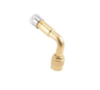 Kueohse Adaptateur d'extension de valve de pneu de moto - Courbe à 90 °