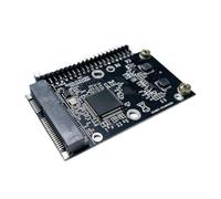 Kueohse Adaptateur MSATA SSD vers IDE 2,5 Pouces Adaptateur MSATA SSD vers IDE Carte Adaptateur 2,5 Pouces 44 Broches IDE Convertisseur MSATA SSD vers 44 Broches 2,5 Pouces Adaptateur IDE