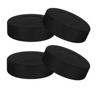 Kueohse Adultes Children Ice Hockey Practice Rubber 4pcs Smooth Sliding Sliding Fow Roller Training Field Field Team Sports Supplies