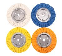 Kueohse Airway Lot de 4 disques de polissage pour machines de travail du bois pour meuleuse d'angle, 8 diamètres,