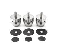 Kueohse Amortisseurs D'Amplificateur Audio en Acier Inoxydable avec Pointes D'Isolation pour Support de Châssis de Haut-Parleur