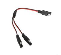 Kueohse Automotive SAE Y Splitter Cable 18AWG 92MC SAE 1 à 2 Connecteurs d'alimentation de Charge