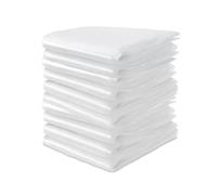 Kueohse Bâches de Protection Jetables en Plastique de 3,65 M X 2,75 M (Paquet de 6) - Imperméables, pour Peindre Canapés et Meubles.