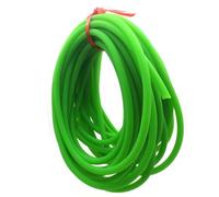 Kueohse Bande de Latex Élastique Verte 6 mm Solide, Longueur de 10 M, pour la Pêche, L'Entraînement Sportif et Les Applications de Fronde