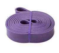 Kueohse Bande de RéSistance en Latex RéSistant, Exercice éLastique, Tractions, Bande Auxiliaire, Train de Renforcement, 3,2 cm, Violet