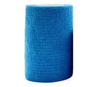 Kueohse Bande Élastique Auto-Adhésive de Sport Bleue pour Coussinets de Soutien du Genou, Doigt, Cheville, Paume