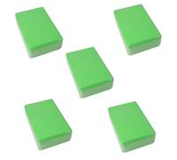 Kueohse Blocs de Yoga Cube Briques Tapis de Renforcement Fournitures de Yoga de Sport Équipement de Gym à Domicile Fitness Vert