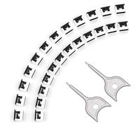 Kueohse Bloqueur de Port en Métal Anti-Vol pour la Sécurité des Données avec 2 Clés pour PC/Portable, 24 Pièces.