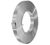 Kueohse Bobine en Acier Inoxydable 304 de Haute Qualité, Cerclage de Bobine de Câble en Acier Inoxydable, de Cerclage 12 mm X 0,4 mm X 30 M