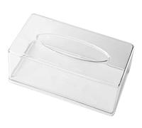 Kueohse Boîte à mouchoirs en Acrylique Boîte à mouchoirs Transparente rectangulaire pour Bureau, Salle de à Domicile Restaurant Toilettes Occasions