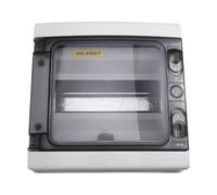 Kueohse Boîte de Distribution Étanche en Plastique ABS pour Usage Extérieur, Destinée à L'Installation D'Équipements Électroniques de Puissance sur Rail DIN, pour Disjoncteur.